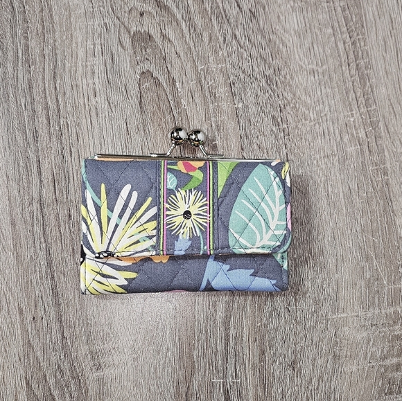 Vera Bradley Multicolor Floral Wallet - Picture 9 of 11